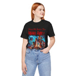 "I Sold My Soul to Baldur's Gate 3" Black Metal Unisex Jersey Short Sleeve T-shirt