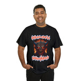 Camiseta de algodón pesado "Hell Fire Demon"