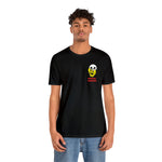 MELTED SMILEY FACE SHORT SLEEVE T-SHIRT