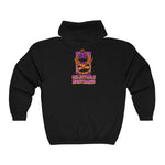 "Pumpkin King"  Full Zip Hooded Sweatshirt