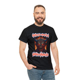 Camiseta de algodón pesado "Hell Fire Demon"