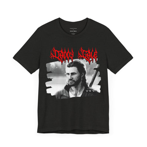 "Daddy Gale" Black Metal Unisex Jersey Short Sleeve T-shirt