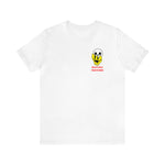 MELTED SMILEY FACE SHORT SLEEVE T-SHIRT