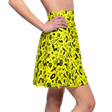 "Autumn Yellow" Skater A Line Skirt