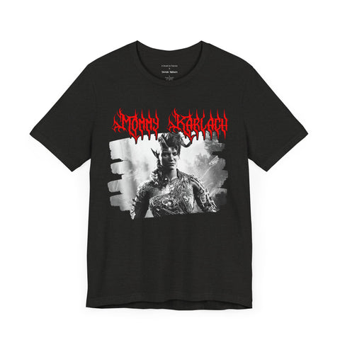 "Mommy Karlach" Black Metal Unisex Jersey Short Sleeve T-shirt