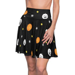 "Orange Pumpkin" Skater A-Line Skirt