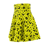 "Autumn Yellow" Skater A Line Skirt