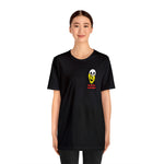 MELTED SMILEY FACE SHORT SLEEVE T-SHIRT