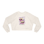 "Love Spells" Women's Cropped Fleece Pullover