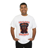 T-shirt en coton épais "Hell Fire Demon"