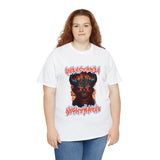 T-shirt en coton épais "Hell Fire Demon"