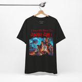 "I Sold My Soul to Baldur's Gate 3" Black Metal Unisex Jersey Short Sleeve T-shirt