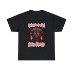 Camiseta de algodón pesado "Hell Fire Demon"