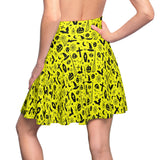 "Autumn Yellow" Skater A Line Skirt