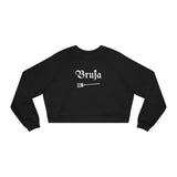 "Bruja" Women's Cropped Fleece Pullover