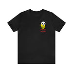 MELTED SMILEY FACE SHORT SLEEVE T-SHIRT