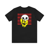 MELTED SMILEY FACE SHORT SLEEVE T-SHIRT