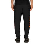 "Flames Era" Unisex Black Joggers