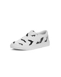 "Bats" Women's Slip-On Canvas Shoe