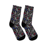 "Skeleton Party" Crew Socks