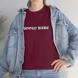 Camiseta de algodón suave "Spooky Babe"