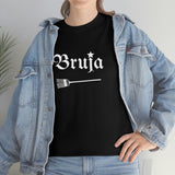 Camiseta "Bruja" De Algodón Suave