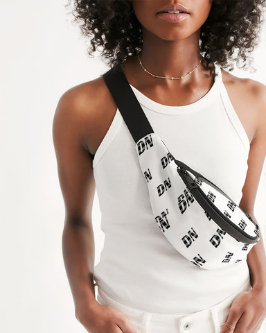 DN Racer Stripe Black Pattern Bag Crossbody Sling Bag