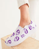 Slime Skull Pattern Women's Slip-On Canvas Shoe