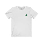 "High Till I Die"  Cotton  T-Shirt - White