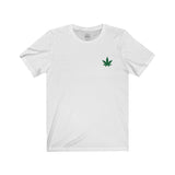 "High Till I Die"  Cotton  T-Shirt - White