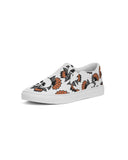 Sunflower Skulls Women's Slip-On Canvas Shoe