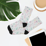 Pastel Skull Socks