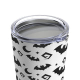 Vaso tamaño viaje "Murciélagos de Halloween"