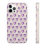 "Purple Slime Skulls" Biodegradable Phone  Case