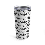 Gobelet format voyage "Chauves-souris d'Halloween"