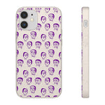 "Purple Slime Skulls" Biodegradable Phone  Case