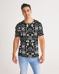 T-shirt pour hommes à motif squelette 