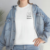 T-Shirt en Coton "Ensemble dans la Mort" - Blanc