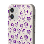 "Purple Slime Skulls" Biodegradable Phone  Case