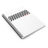 Checker Board Spiral Notebook - Ruled Line Pages