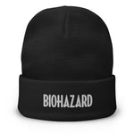 Gorro bordado "Biohazard"