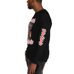 "HELL FIRE DEMON" Cotton Long Sleeve Shirt