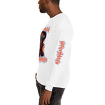 "HELL FIRE DEMON" Cotton Long Sleeve Shirt