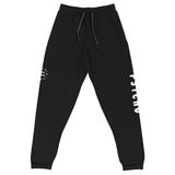 Womens Sweatpants  "PSYCHO"  Joggers  - Black