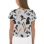 Camiseta corta Witchy LIfe AOP para mujer