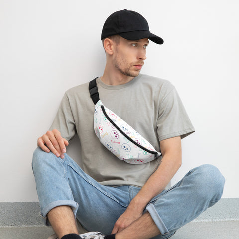 Pastel Skulls Fanny Pack