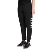 Womens Sweatpants  "PSYCHO"  Joggers  - Black