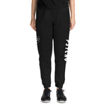 Womens Sweatpants  "PSYCHO"  Joggers  - Black