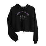 Witchy Vibes and Chill Cropped Hoodie