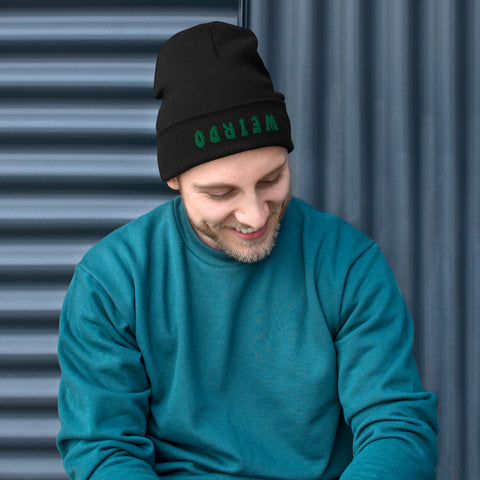 Embroidered WEIRDO Beanie